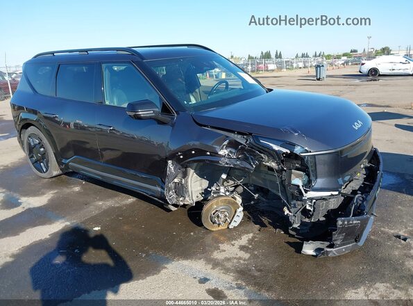 KNDAEFS52R6030399 2024 KIA EV9 Черный Передняя правая четверть