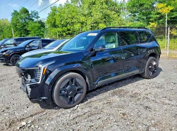 KNDAEFS5XR6020316 2024 KIA EV9 Черный Передняя левая четверть