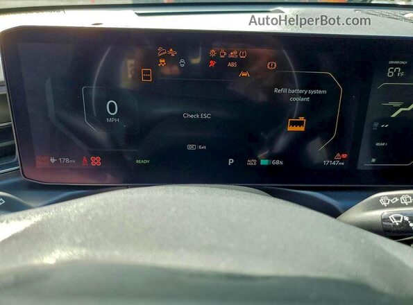 KNDAEFS5XR6020316 2024 KIA EV9 Черный Вид щитка приборов