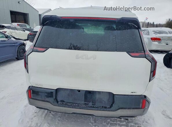KNDAEFS5XT6069636 2026 KIA EV9 White Vista trasera