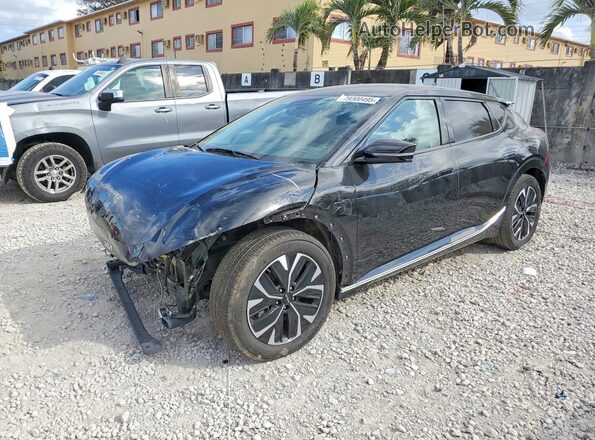 KNDC34LA1R5214754 2024 KIA EV6 Black Передня ліва чверть