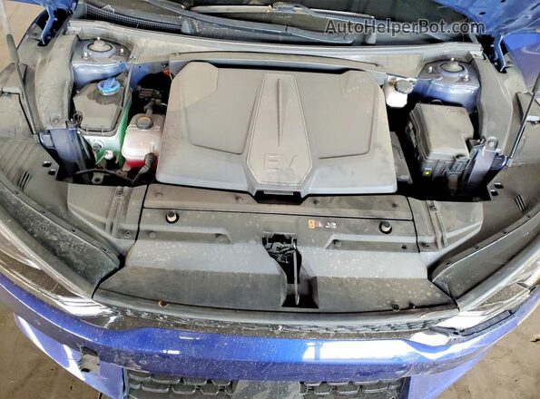 KNDC44LA3R5169698 2024 KIA EV6 Blue Widok wnętrza z tyłu