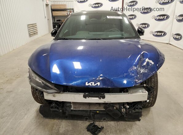 KNDC4DLC8P5116042 2023 KIA EV6 Blue Widok naklejki z numerem VIN