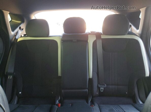 KNDC4DLCXP5115989 2023 KIA EV6 Gray Widok tylnych siedzeń