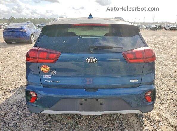 KNDCB3LC1L5396932 2020 KIA NIRO Blue Widok z tyłu