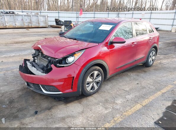KNDCB3LC2H5062979 2017 KIA NIRO Красный Передняя левая четверть