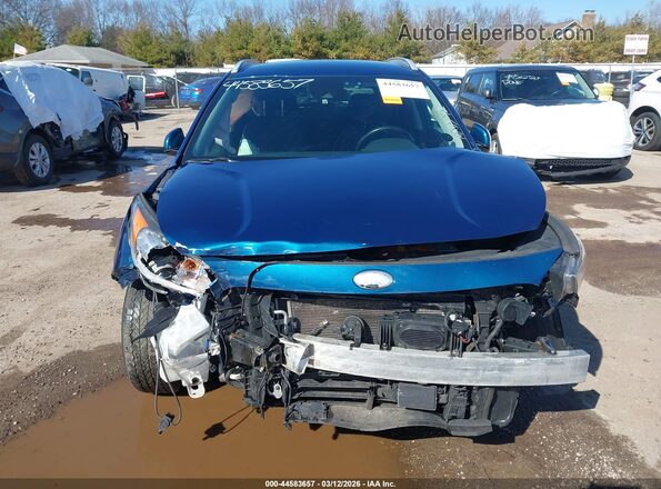 KNDCB3LC2K5262140 2019 KIA NIRO Blue ხელსაწყოთა პანელის ხედი