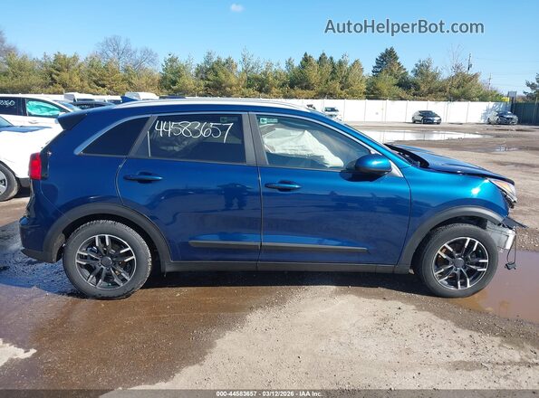 KNDCB3LC2K5262140 2019 KIA NIRO Blue უკანა სალონის ხედი