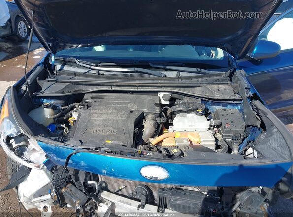 KNDCB3LC2K5262140 2019 KIA NIRO Blue უკანა ხედი