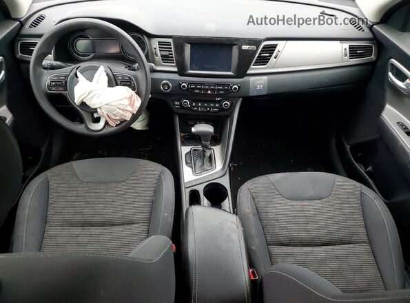 KNDCB3LC2K5336236 2019 KIA NIRO Blue წინა პანელის ხედი