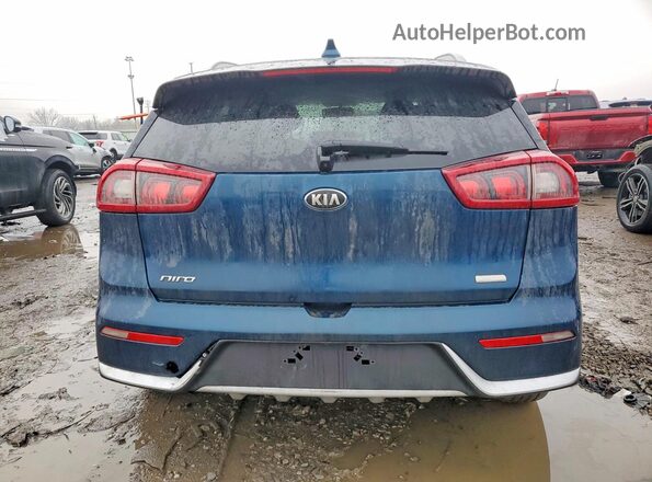 KNDCB3LC2K5336236 2019 KIA NIRO Blue უკანა ხედი