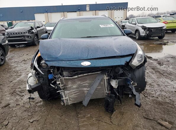 KNDCB3LC2K5336236 2019 KIA NIRO Blue წინა ხედი