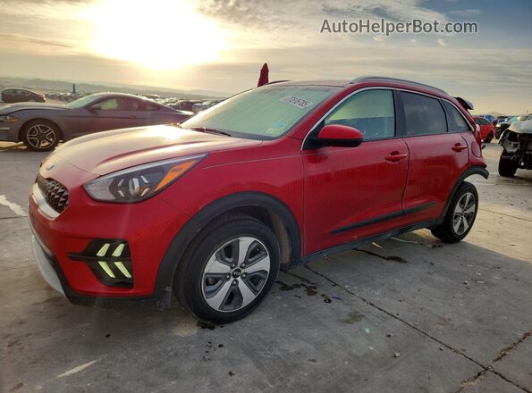 KNDCB3LC2M5488276 2021 KIA NIRO Red Vista tres cuartos delantera izquierda