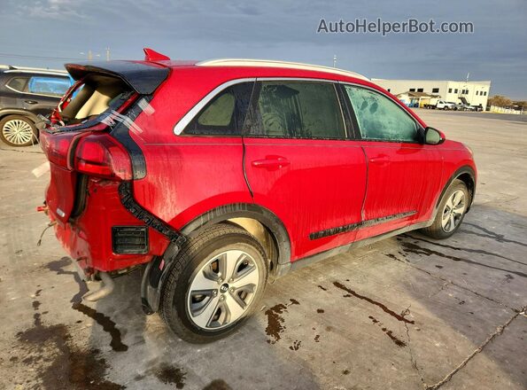 KNDCB3LC2M5488276 2021 KIA NIRO Red Trasero derecho