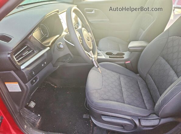 KNDCB3LC2M5488276 2021 KIA NIRO Red Vista interior delantera