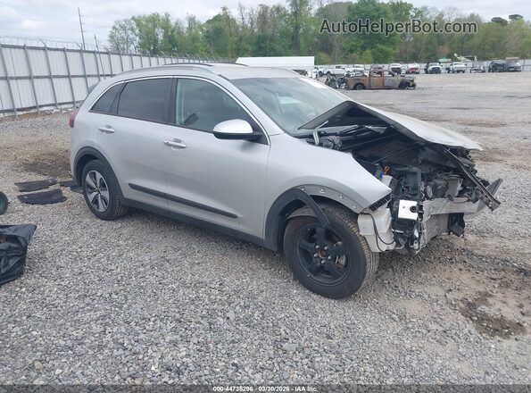 KNDCB3LC3H5040280 2017 KIA NIRO Серебряный Передняя правая четверть