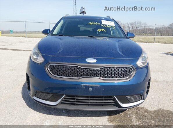 KNDCB3LC3K5216526 2019 KIA NIRO Синий Вид щитка приборов