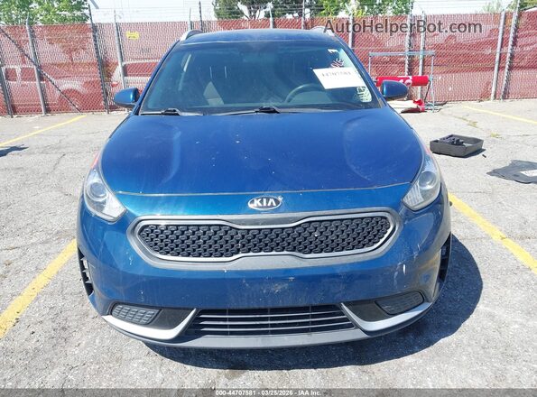 KNDCB3LC3K5301432 2019 KIA NIRO Синий Вид задней части салона
