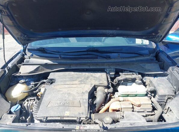 KNDCB3LC3K5301432 2019 KIA NIRO Синий Вид сзади