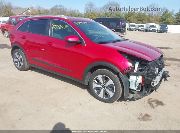 KNDCB3LC3M5463564 2021 KIA NIRO Red Передня права чверть