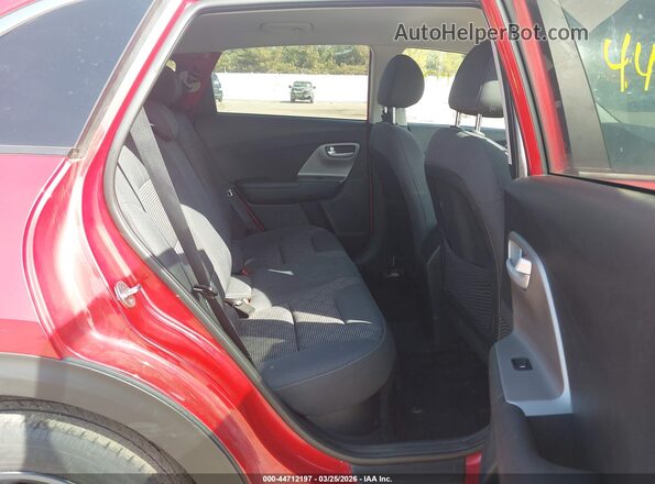 KNDCB3LC3M5463564 2021 KIA NIRO Red Вид наклейки з VIN-кодом