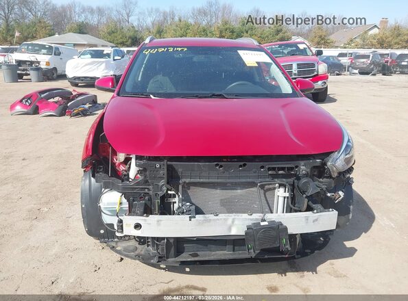 KNDCB3LC3M5463564 2021 KIA NIRO Red Вид задньої частини салону