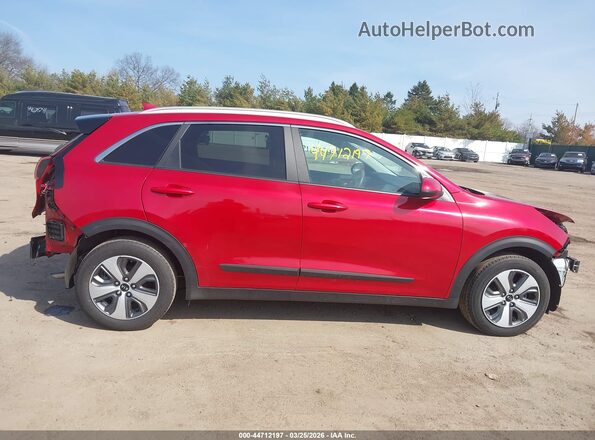KNDCB3LC3M5463564 2021 KIA NIRO Red Панорамний вид салону 360°