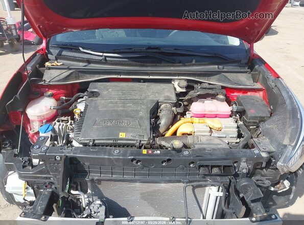 KNDCB3LC3M5463564 2021 KIA NIRO Red Вид ззаду