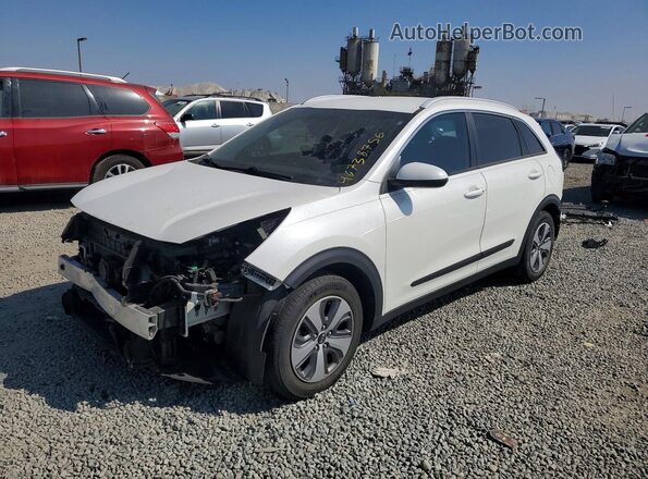 KNDCB3LC4J5158179 2018 KIA NIRO Белый Передняя левая четверть