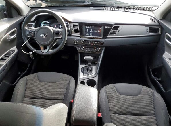 KNDCB3LC4J5158702 2018 KIA NIRO Черный Вид панели приборов