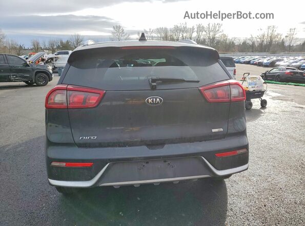 KNDCB3LC4J5158702 2018 KIA NIRO Черный Вид сзади