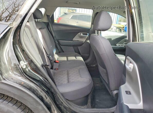 KNDCB3LC4J5158702 2018 KIA NIRO Черный Вид задних сидений