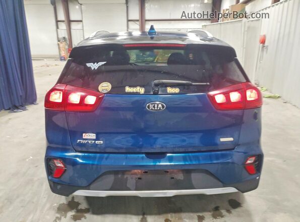 KNDCB3LC4L5361768 2020 KIA NIRO Синий Вид сзади