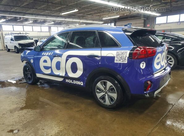 KNDCB3LC6M5488586 2021 KIA NIRO Blue Tył lewy