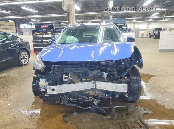 KNDCB3LC6M5488586 2021 KIA NIRO Blue Widok z przodu