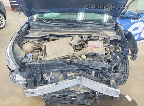 KNDCB3LC6M5488586 2021 KIA NIRO Blue Widok wnętrza z tyłu