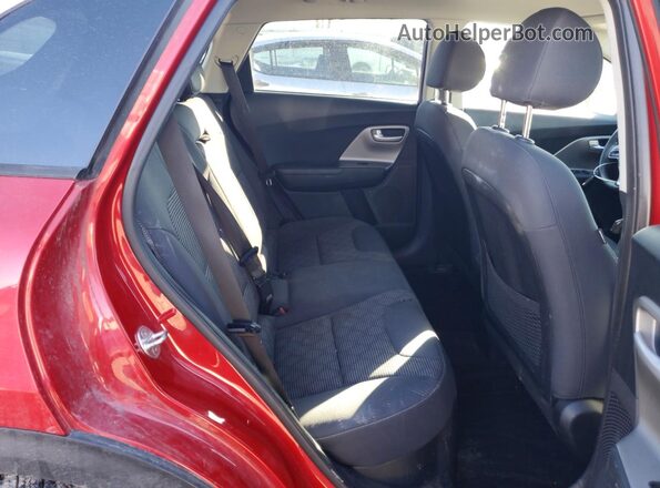 KNDCB3LC8K5295367 2019 KIA NIRO Red უკანა სავარძლების ხედი