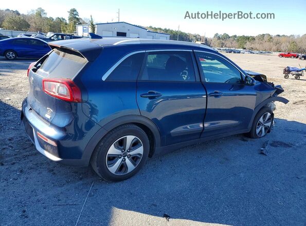 KNDCB3LCXH5036663 2017 KIA NIRO Синий Задняя правая четверть