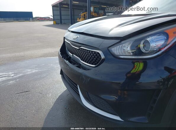 KNDCB3LCXH5063703 2017 KIA NIRO Черный Вид спереди