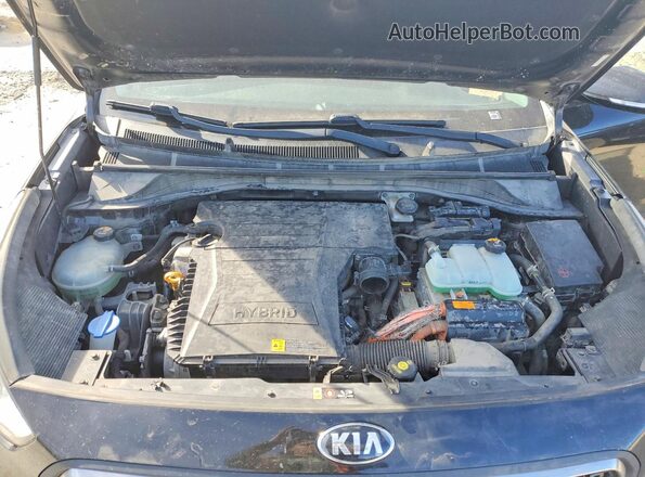 KNDCC3LC3H5086995 2017 KIA NIRO Черный Вид подкапотного пространства