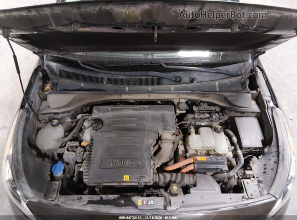 KNDCC3LC4H5068781 2017 KIA NIRO Коричневый Вид сзади
