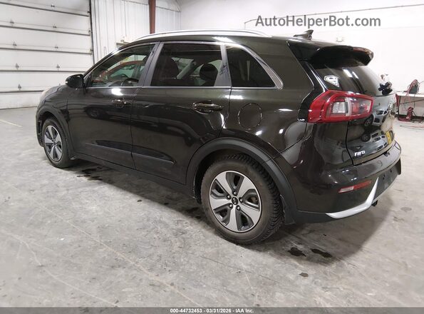 KNDCC3LC4H5068781 2017 KIA NIRO Коричневый Задняя левая четверть