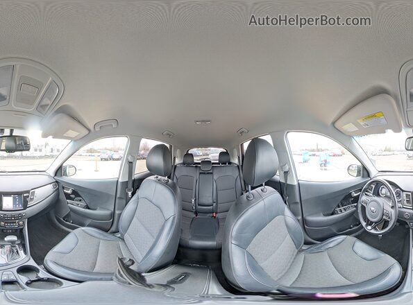KNDCC3LC4K5249855 2019 KIA NIRO Черный Вид наклейки с VIN-кодом
