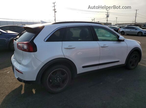 KNDCC3LC6H5052078 2017 KIA NIRO White Задня права чверть