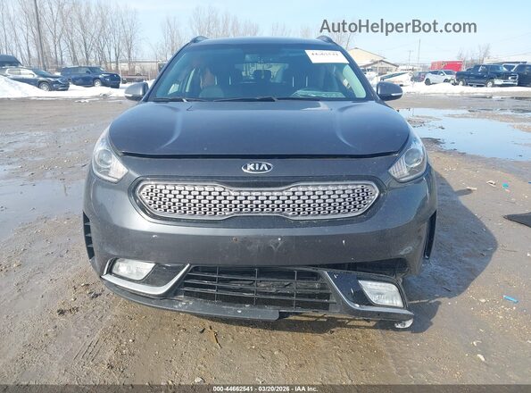 KNDCC3LC8K5256355 2019 KIA NIRO Black Vista del cuadro de instrumentos
