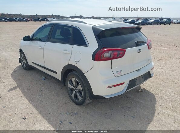 KNDCC3LCXH5040323 2017 KIA NIRO Белый Задняя левая четверть