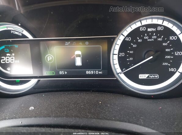 KNDCC3LCXH5040323 2017 KIA NIRO Белый 