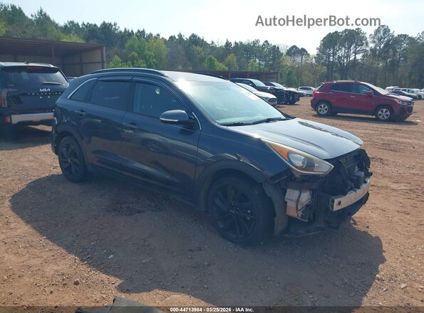KNDCC3LCXJ5135552 2018 KIA NIRO Серый Передняя правая четверть