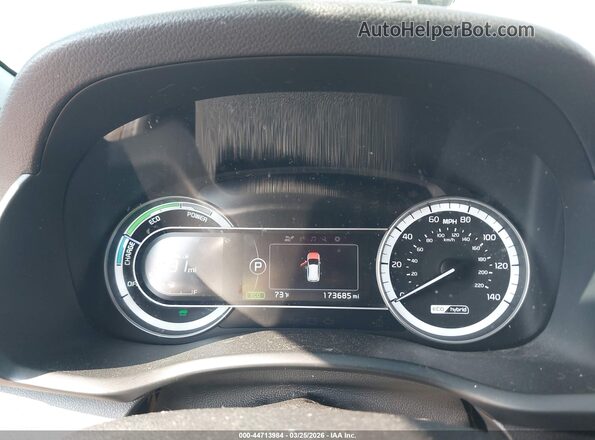 KNDCC3LCXJ5135552 2018 KIA NIRO Серый Вид задних сидений