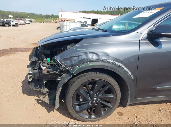 KNDCC3LCXJ5135552 2018 KIA NIRO Серый Вид спереди